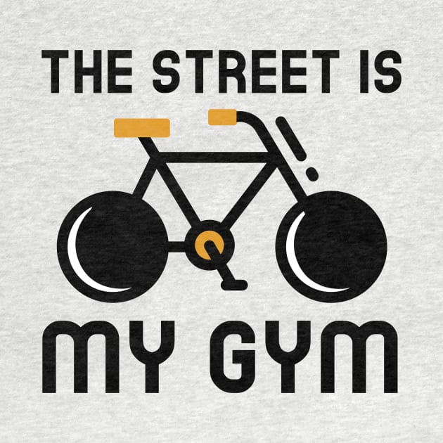 Street Is My Gym - Cycling by Jitesh Kundra